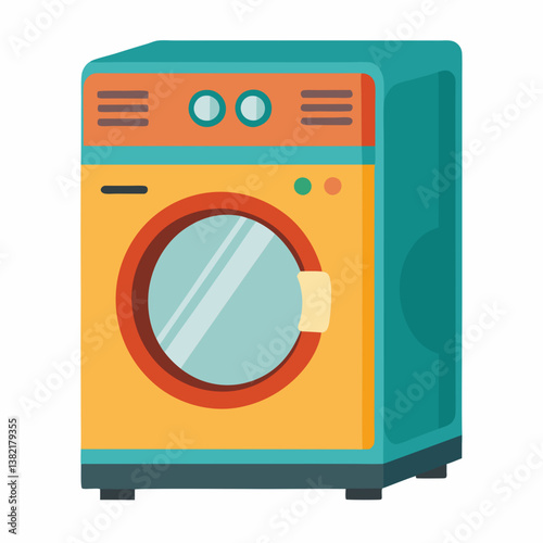 washing machine vector