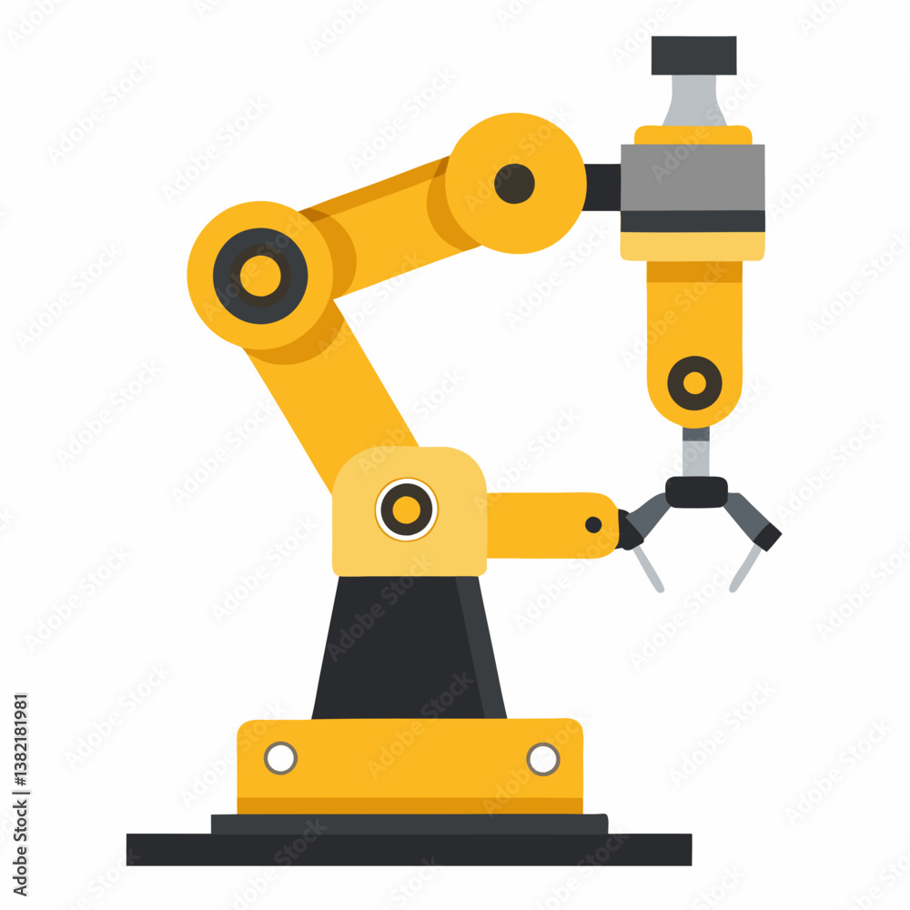 Fototapeta premium robotic toy robot vector