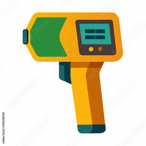 vector illustration of a measuring tape