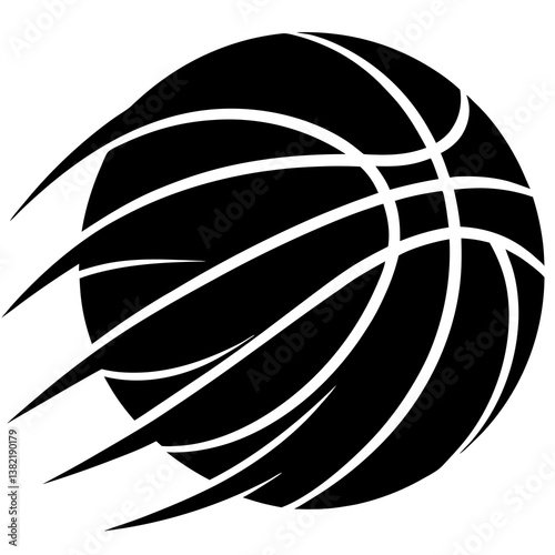 black and white sports ball