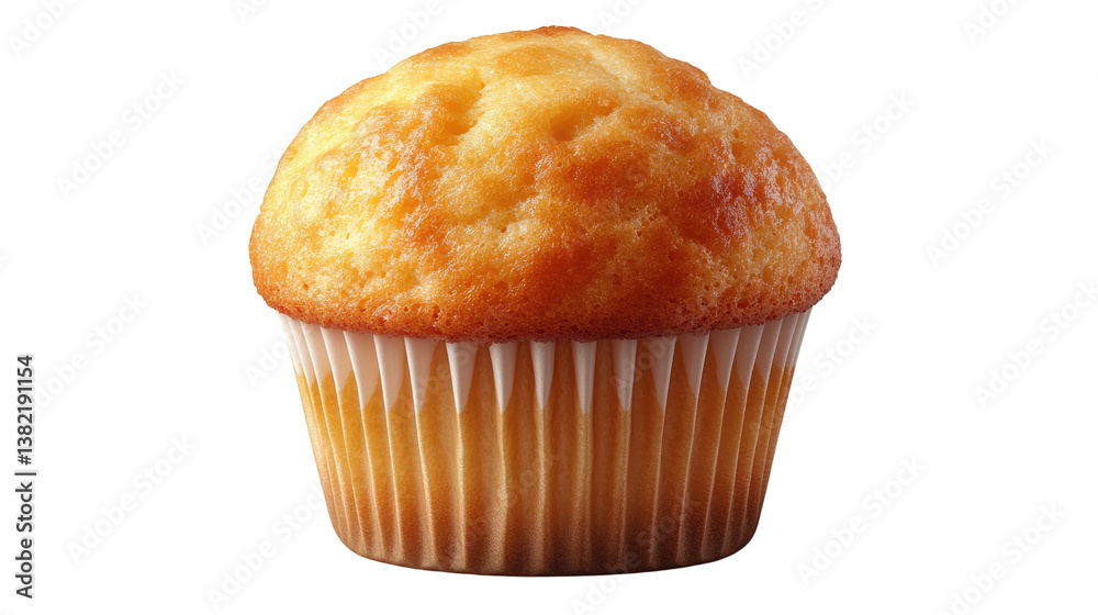 Golden Baked Delight: A close-up shot captures the simple elegance of a freshly baked muffin, with its golden crust and inviting texture, offering a tempting glimpse of sweet indulgence. Golden Baked Delight: A close-up shot captures the simple elegance of a freshly baked muffin, with its golden crust and inviting texture, offering a tempting glimpse of sweet indulgence.