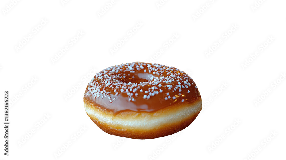 Glazed Donut Delight: a photorealistic image of a single donut, covered in a shiny layer of glaze, sprinkled with decorative sprinkles, and exuding an irresistible temptation Glazed Donut Delight: a photorealistic image of a single donut, covered in a shiny layer of glaze, sprinkled with decorative sprinkles, and exuding an irresistible temptation