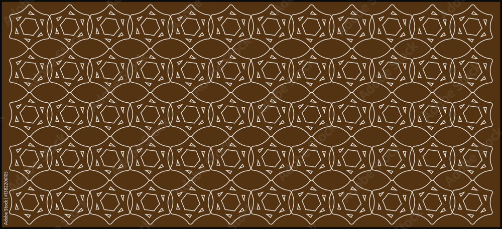 seamless pattern with floral elements geometric pattern seamless pattern with floral elements geometric pattern