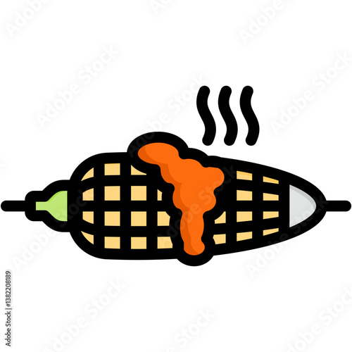 Grilled Corn Icon