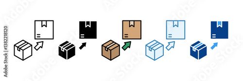 Brand Evolution Icon Set Multiple Style Collection