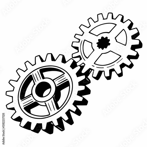 vector gear icon