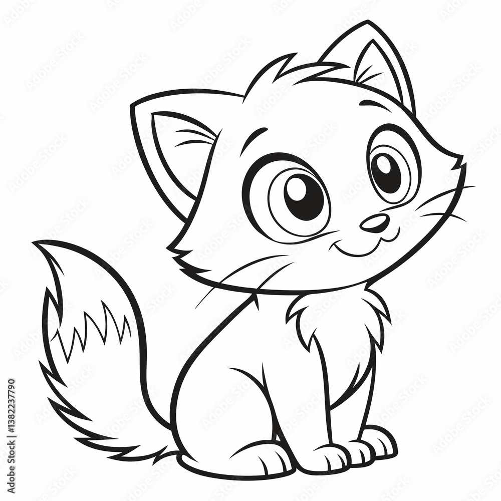 vector illustration of a cat vector illustration of a cat