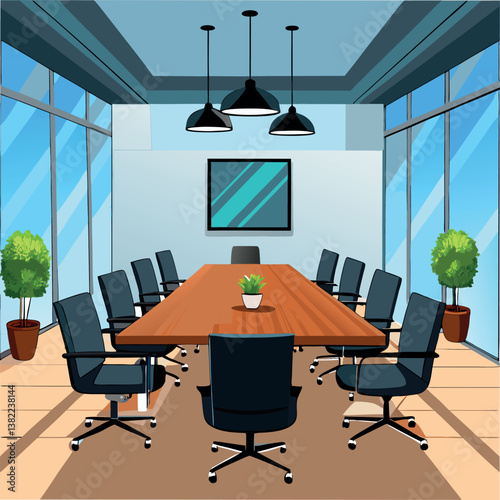 modern-office-conference-room-with-a-large-wooden-.eps