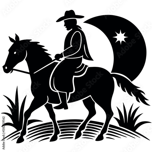 nomadic-horseman-riding-a-horse-in-pampas(3).eps