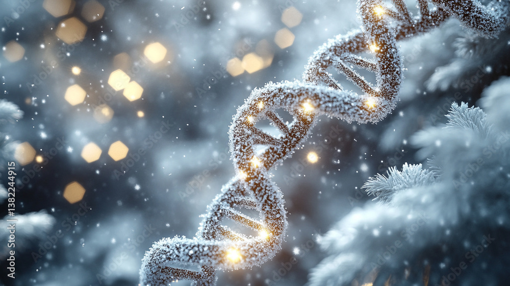 A 3D model of an illuminated DNA double helix on a gradient isolated background, symbolizing modern biotechnology, genetic research, and scientific innovation A 3D model of an illuminated DNA double helix on a gradient isolated background, symbolizing modern biotechnology, genetic research, and scientific innovation