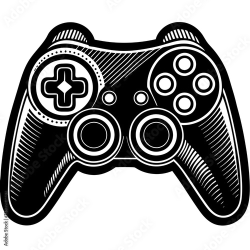 Obraz na płótnie video game controller icon w salonie