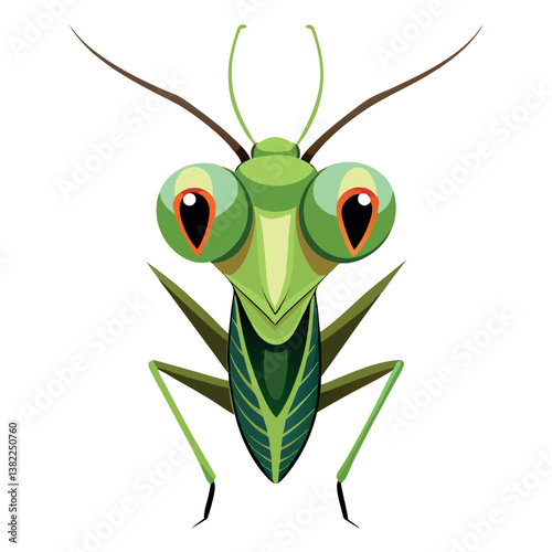 realistic-carolina-mantis-head-on-white-background(2).eps