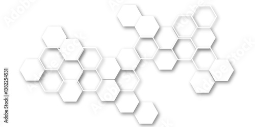 A Refined and Modern Graphic Composition Highlighting the Beauty of Geometric Repetition, Featuring Hexagonal Molecular Patterns in a Seamless Grid for Technology and Innovation Contexts
.