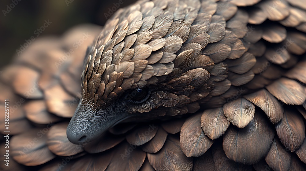 Obraz premium Magnificent Eagle: A Close-Up of Nature's Majesty