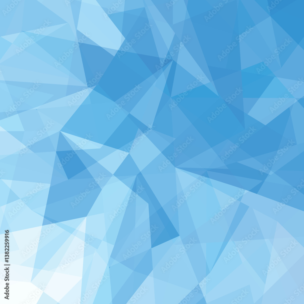 Blue abstract polygon background. abstract low poly background of triangles in blue colors. modern geometric background Blue abstract polygon background. abstract low poly background of triangles in blue colors. modern geometric background