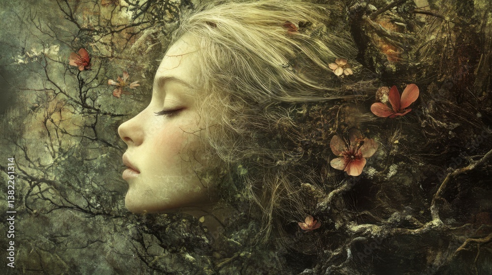 Fototapeta premium The soft whispers of the whispering trees in the breeze