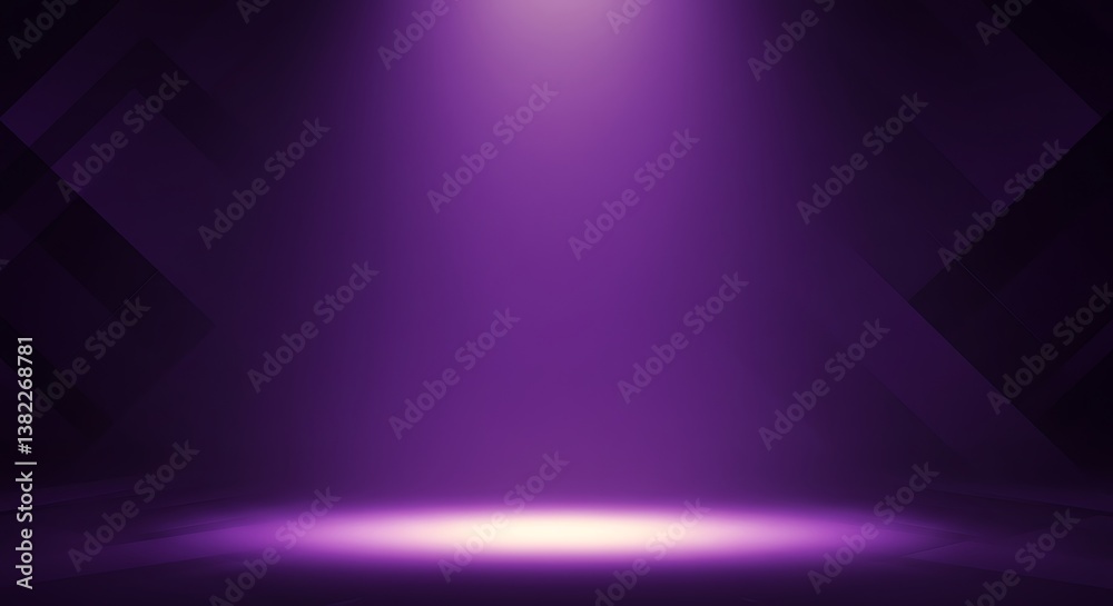 Obraz premium Amethyst Spotlight AI Generated