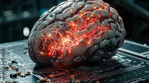 Artificial Intelligence: Brain on Circuit Board