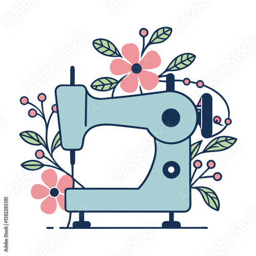 vintage sewing machine