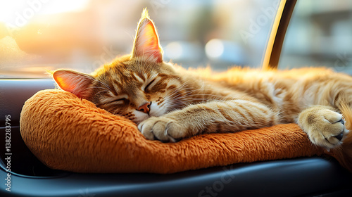 cat lying on the floor