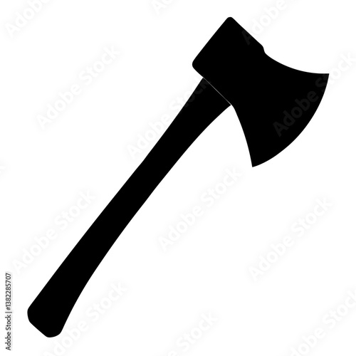 axe isolated on white background