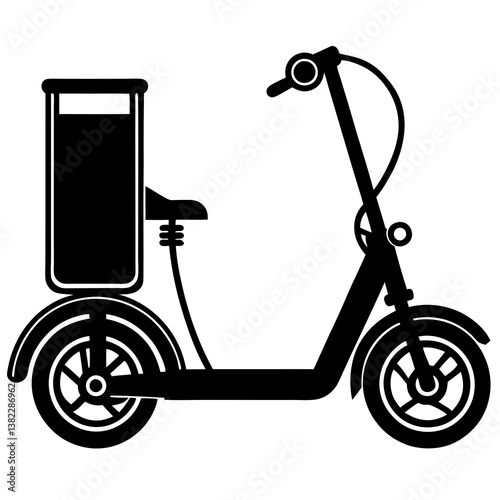 vector illustration of a bicycle