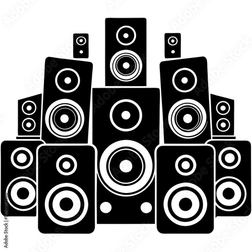 set of speakers