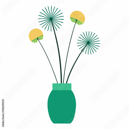 flower in vase