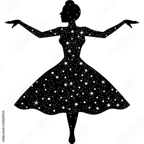 ballet dancer silhouette