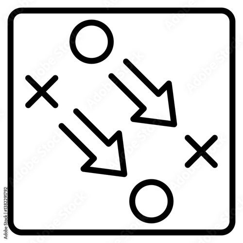 downgrade plan single icon