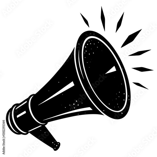 vector loudspeaker icon