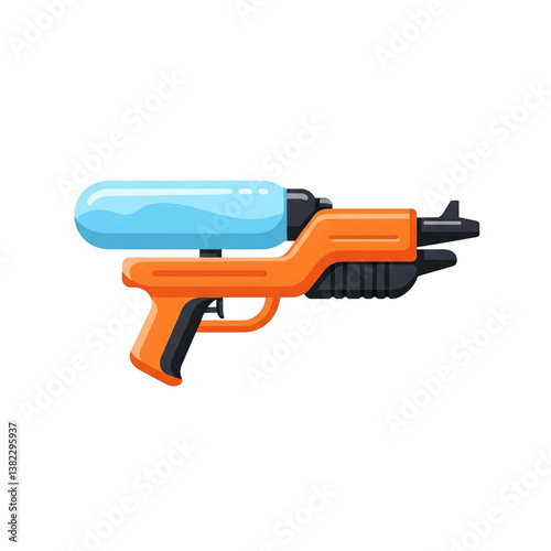 Water gun vector illustration