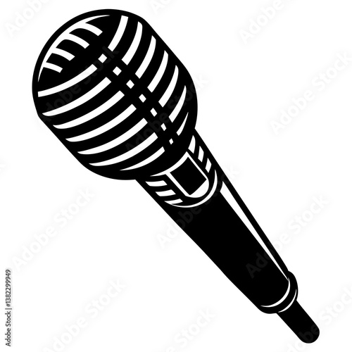 microphone vector illustration