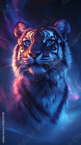 Majestic Tiger Stunning 4K Wallpaper & Mobile Wallpaper