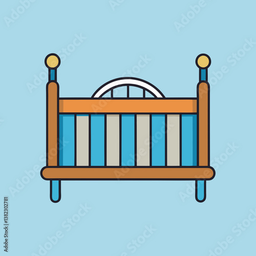 illustration of a baby carriage