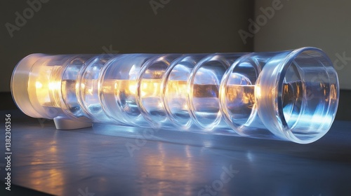 Venturi effect tube.