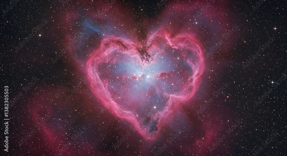 Cosmic Heartbeat AI Generated Cosmic Heartbeat AI Generated