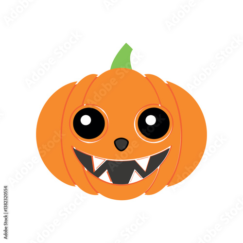 Wallpaper Mural Vector illustration of funny pumpkin for Halloween Torontodigital.ca