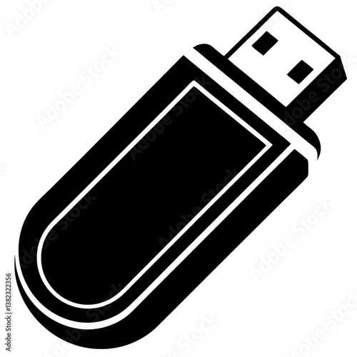 A usb-flash-drive-silhouette-illustration 