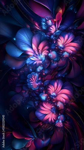 Stunning Dark Floral Wallpaper 4K Mobile Wallpaper for Phones