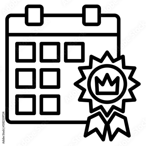 premium subscription single icon