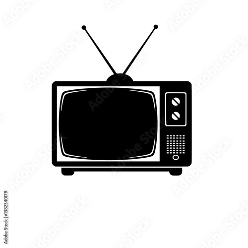 Retro TV Symbol