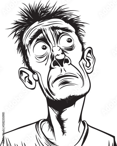 head of man