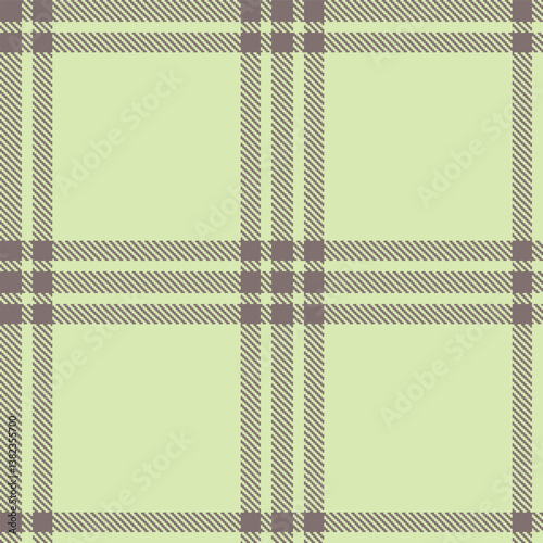 Soft medium grey Tartan patterns fabric texture. Elegant Warm very pale green Seamless Tartan