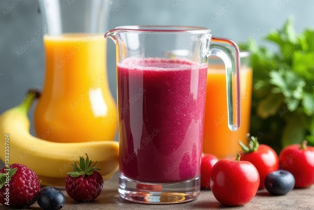 Fruit-Veggie Protein Smoothie Fruit-Veggie Protein Smoothie