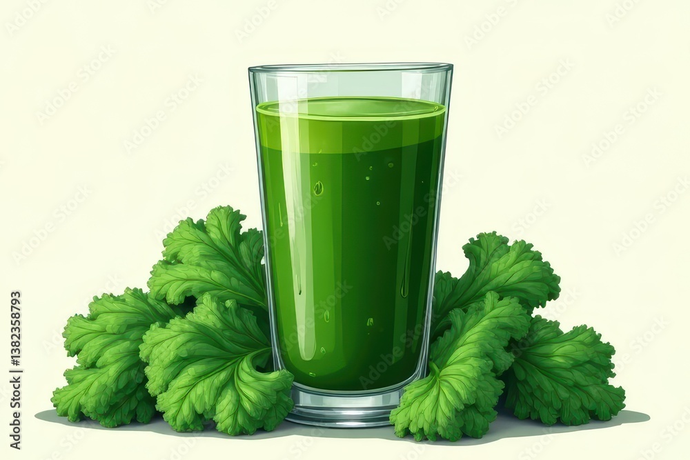 Kale Juice Artwork Kale Juice Artwork