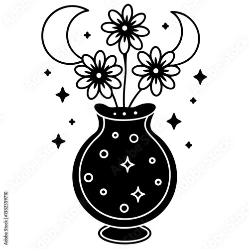 flowers in vase