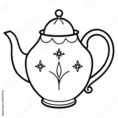 teapot and teacup