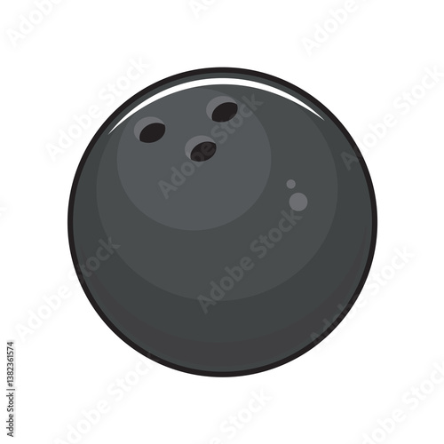 bowling ball vector illustration ball design