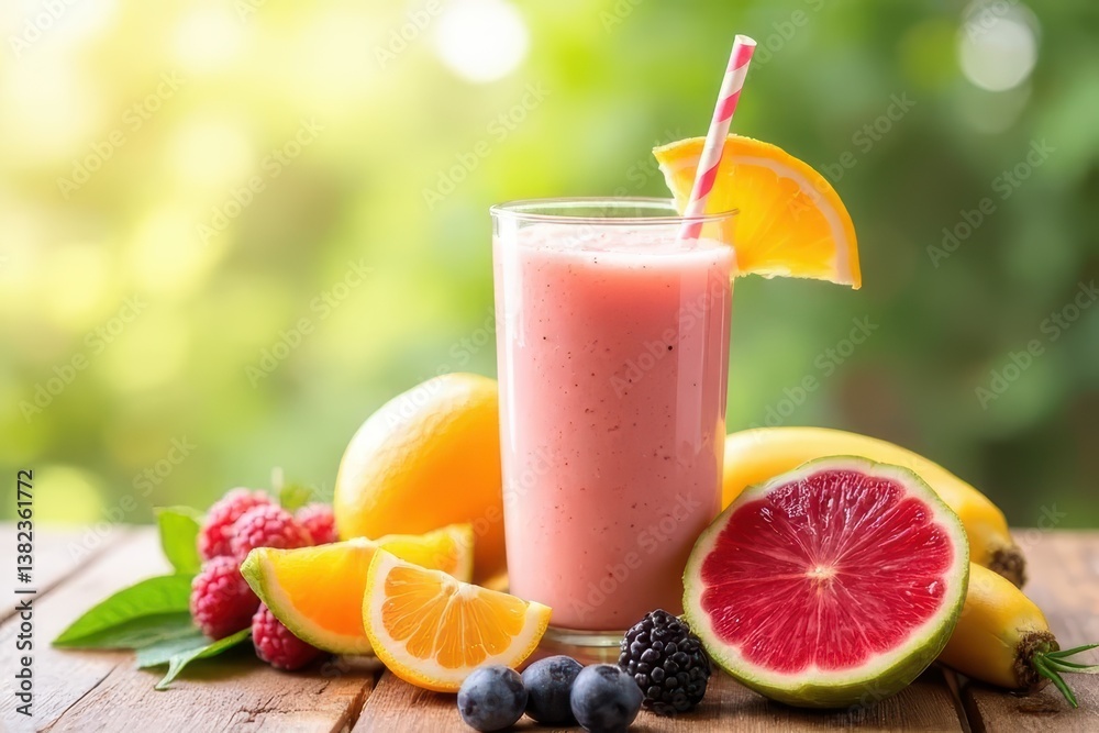 Fototapeta premium Tropical Blended Drink